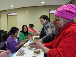 Museo Mapuche de Cañete. Visita Dominga Neculman.