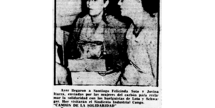 20 de abril, 1960. Comisión de Mujeres en Santiago