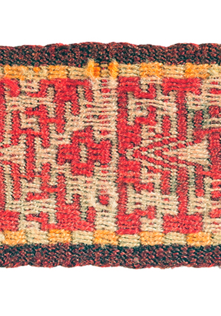 Trariwe de kimche. Colección etnográfica Museo Regional de la Araucanía. Número inventario 2397.
