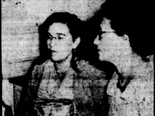 Felicinda [Fidelina] Soto y Jovina Iturra. El Siglo, 20 de abril de 1960.
