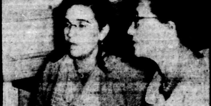 Felicinda [Fidelina] Soto y Jovina Iturra. El Siglo, 20 de abril de 1960.