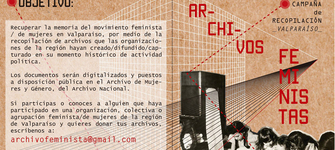 Afiche Campaña de Donaciones Valparaíso 2016