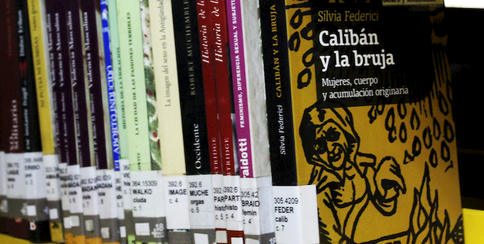 Calibán y la bruja. Depósito Biblioteca de Santiago.