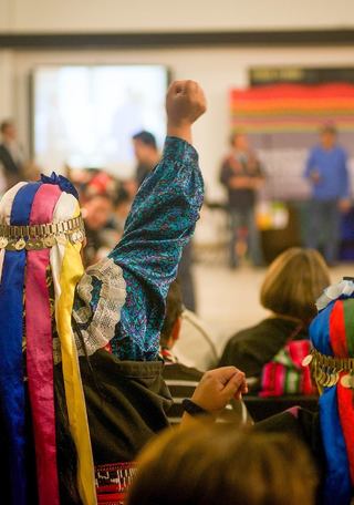 Encuentro nacional de cierre de Consulta Previa a los Pueblos Indígenas para la creación del Ministerio de las Culturas, las Artes y el Patrimonio. Centex, Valparaíso, 22 de marzo de 2015.